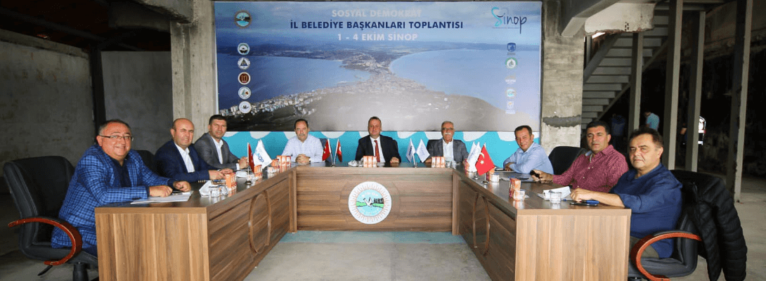 Başkan Gökhan Sinop'taydı