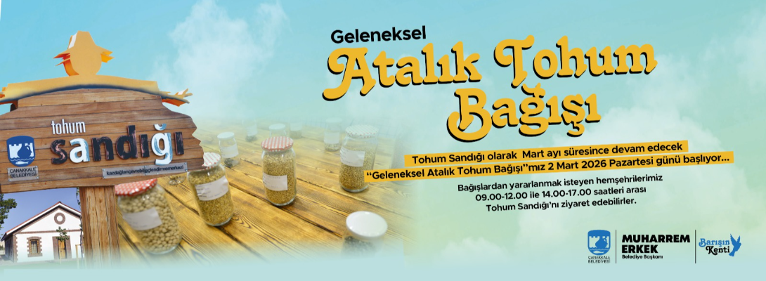 Geleneksel Atalık Tohum Bağışı Başlıyor