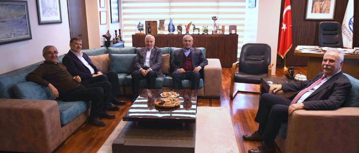 Başkan Gökhan Konuklarını Ağırladı