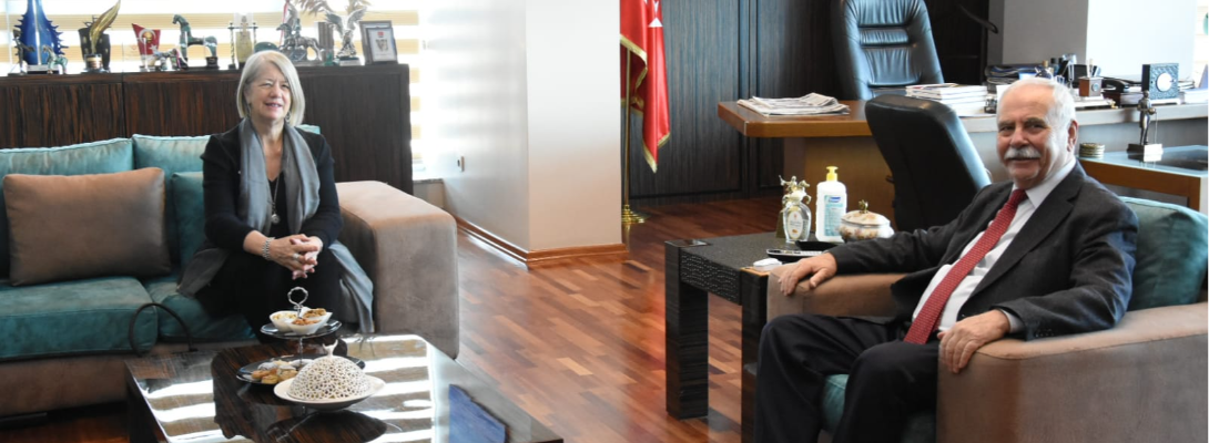 Başkan Gökhan Konuklarını Ağırladı