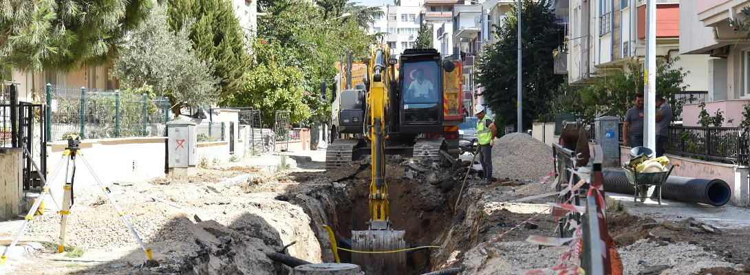 Dr. İbrahim Bakan Sokak'ta Altyapı Yenileniyor