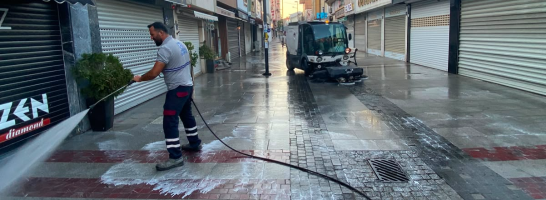 Temizlik Çalışmaları Aralıksız Devam Ediyor…