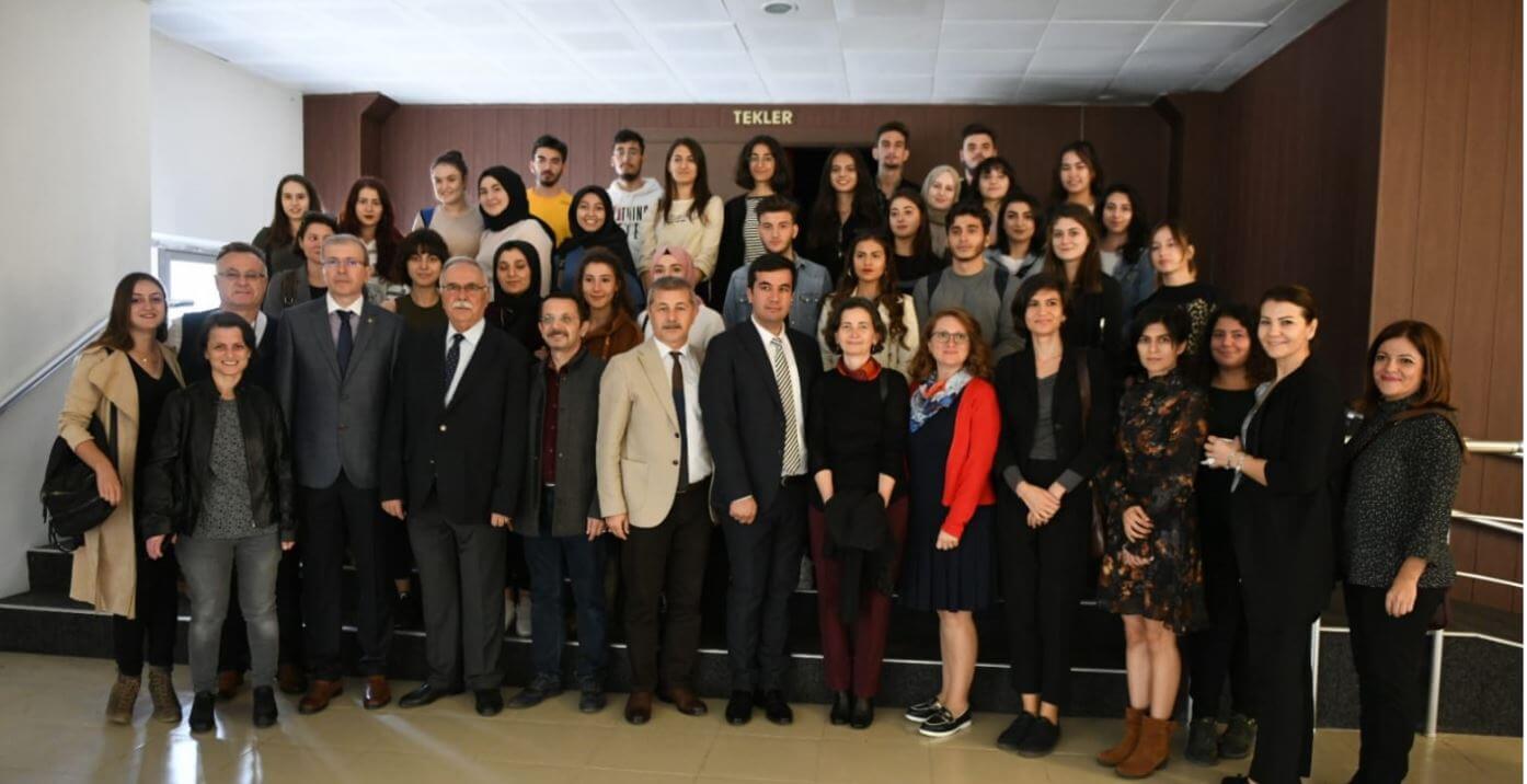 Başkan Gökhan, Şehir ve Bölge Planlama Öğrencileriyle Buluştu