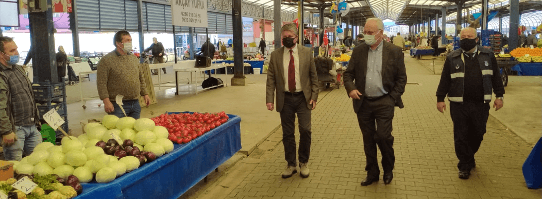 Başkan Gökhan Pazar Denetimlerini Aralıksız Sürdürüyor