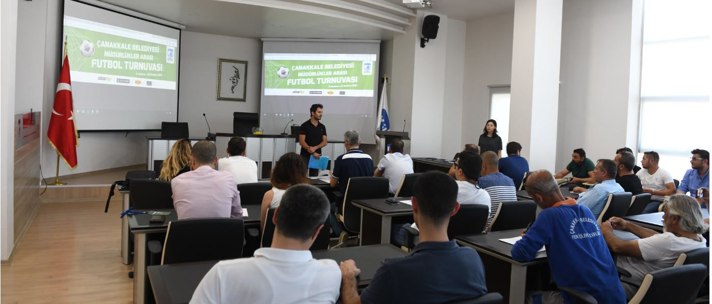 Müdürlükler Arası Futbol Futbol Turnuvası Başlıyor