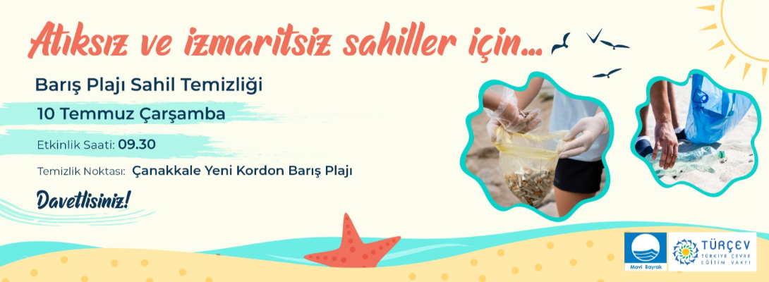 Barış Plajı Sahil Temizliğine Davetlisiniz...