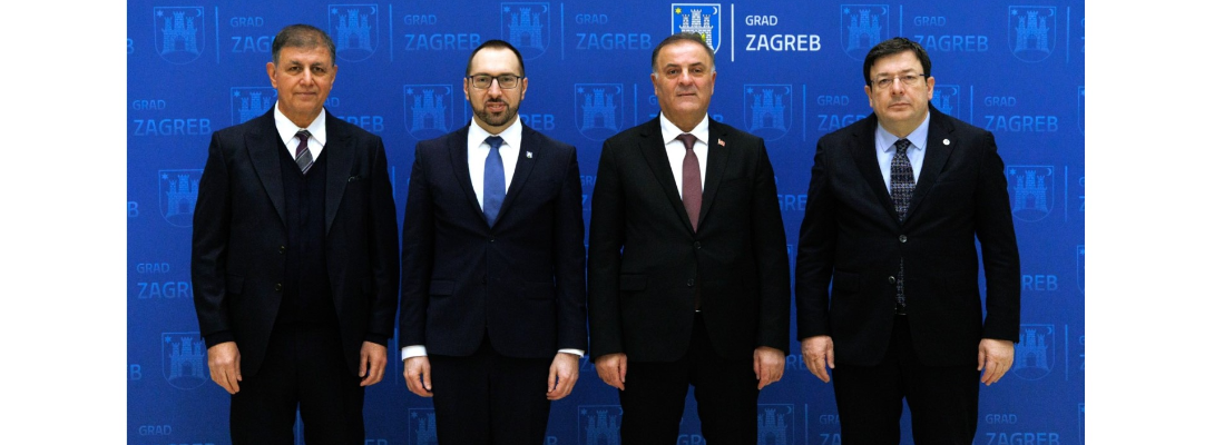 Başkan Erkek Zagreb'de