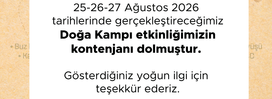 Etkinlik Bilgilendirme