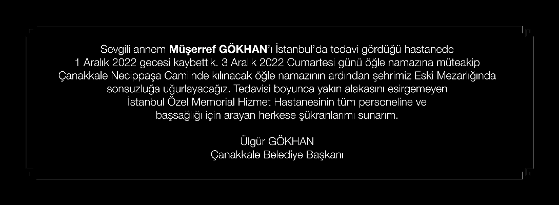 Vefat ve Başsağlığı