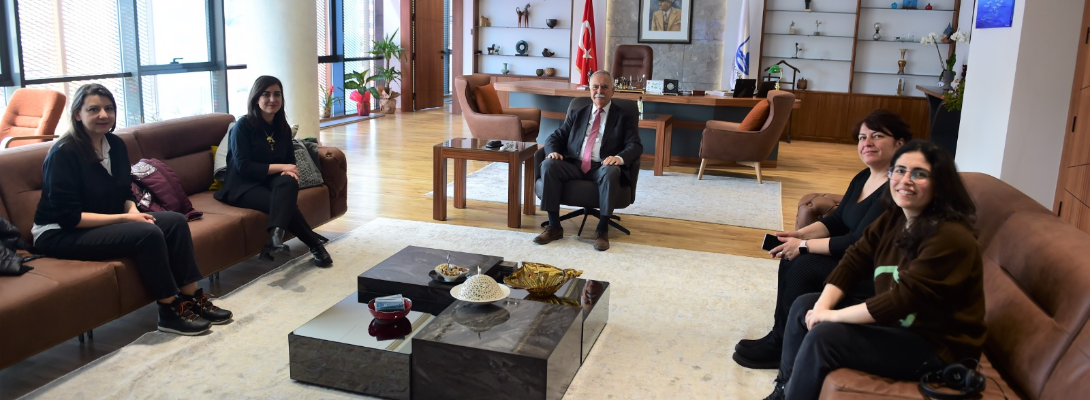 Başkan Gökhan, Mimar Seden Cinasal Avcı ve Ekibini Ağırladı