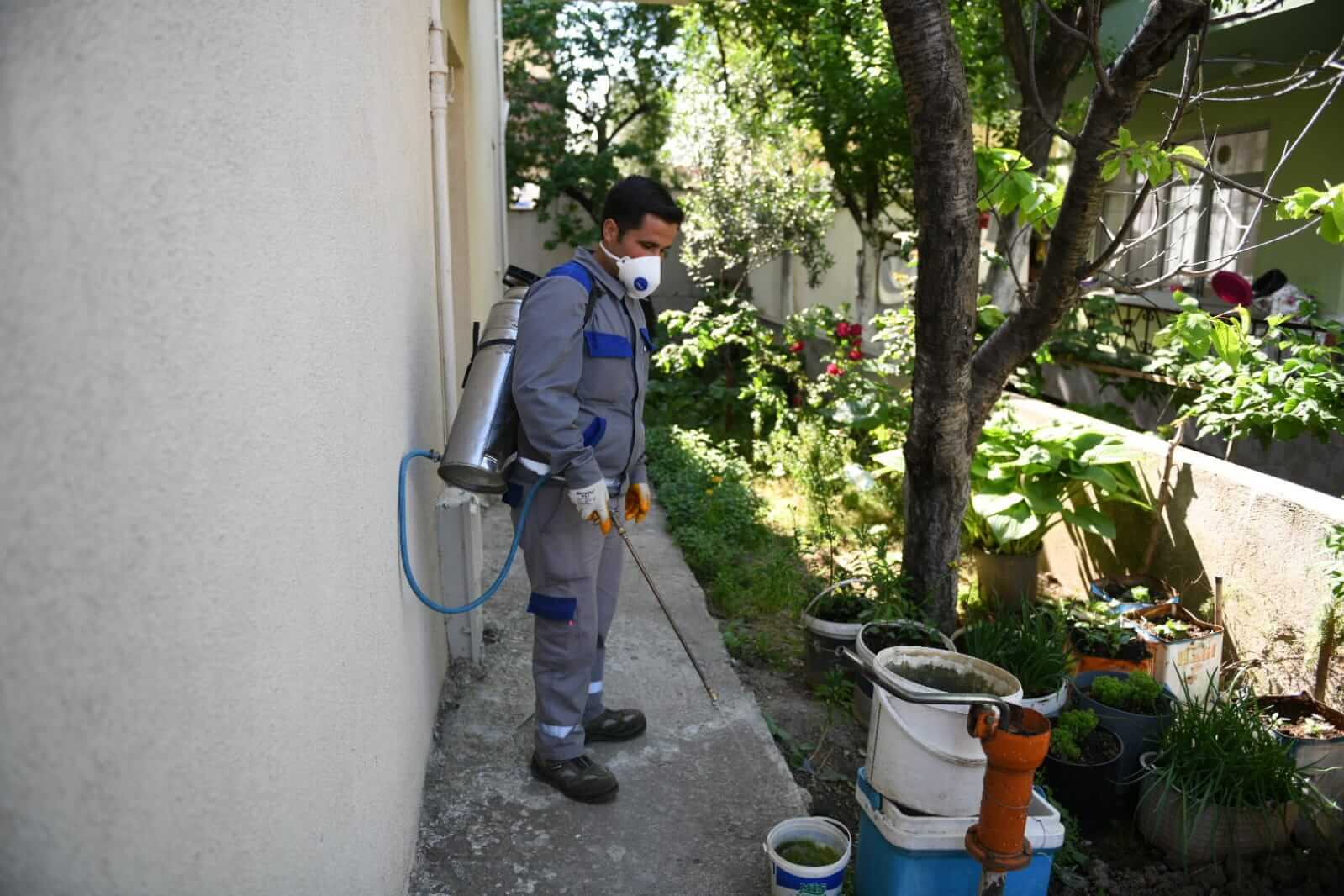 Sivrisineklere Yönelik İlaçlama Çalışmaları Devam Ediyor