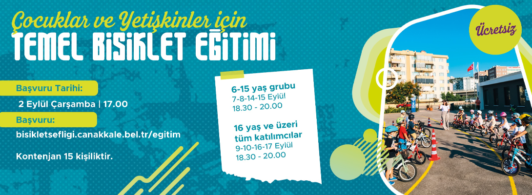 Temel Bisiklet Eğitimleri Devam Ediyor