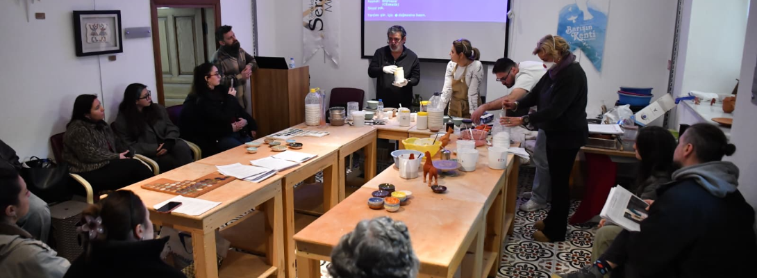 Seramik Çalıştayı Yoğun İlgi Gördü