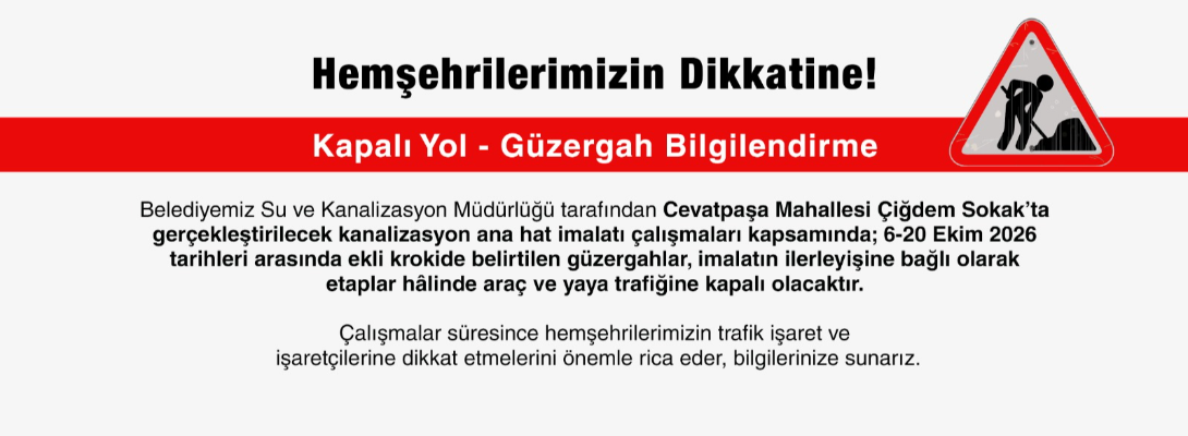 Kapalı Yol Bilgilendirme