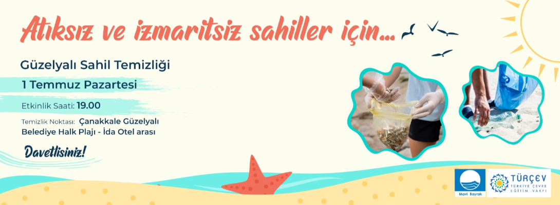 Güzelyalı Sahil Temizliğine Davetlisiniz...
