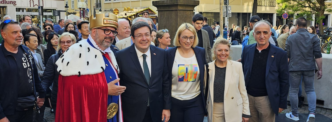 Çanakkale Heyeti, Kardeş Kent Osnabrück'te Mayıs Haftası Etkinliklerine Katıldı