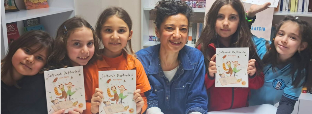 Çocuk Kültür Evi Yazar Pınar Öğünç'ü Ağırladı