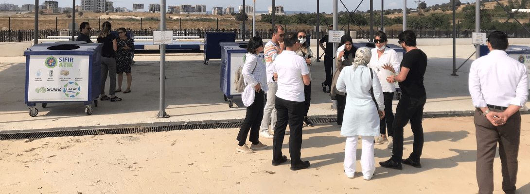 Çevre ve Şehircilik İl Müdürlüğü Atık Geri Getirme Merkezi'ni Ziyaret Etti