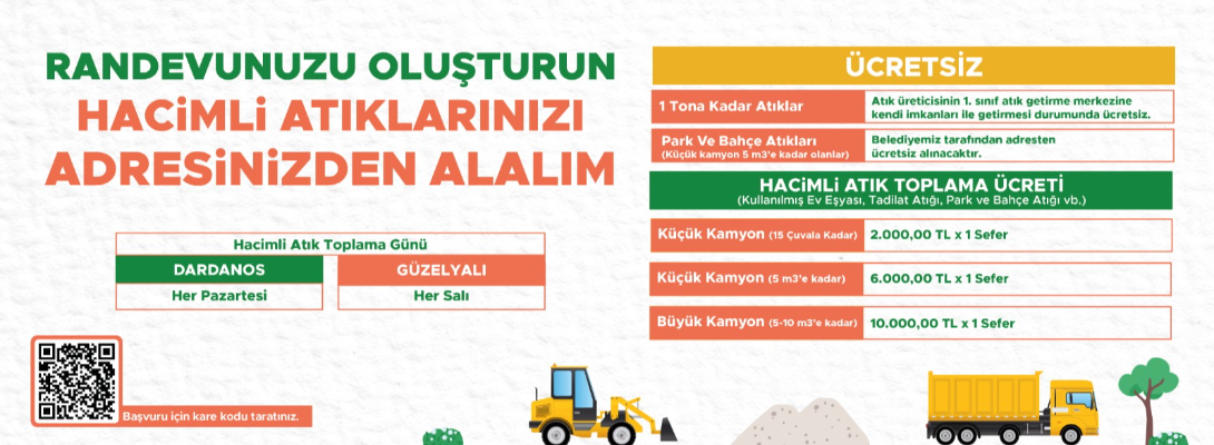 Hacimli Atıklarda Randevulu Sistem Uygulaması Sürüyor