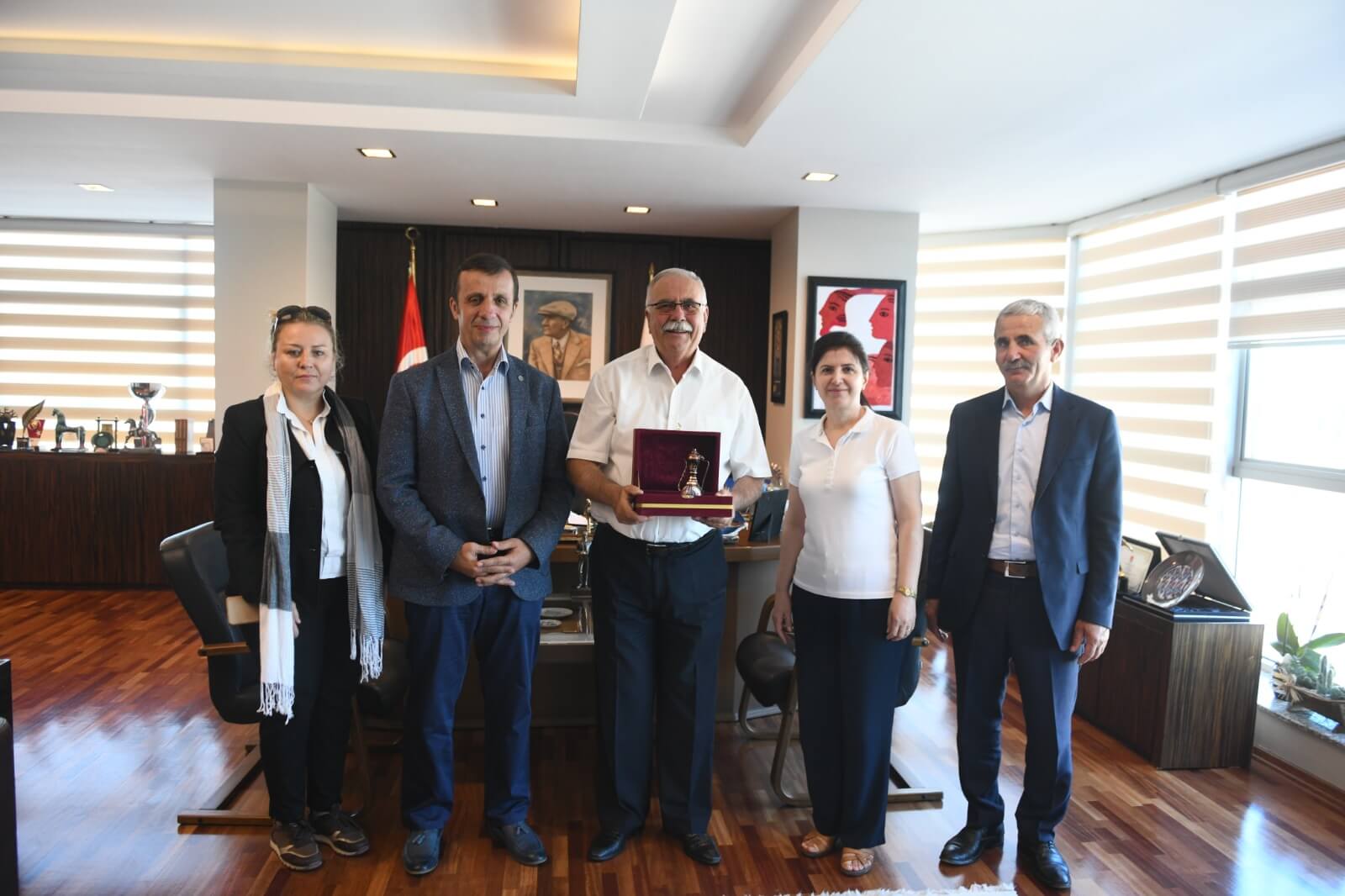 Çoban Ateşi Hareketi'nden Başkan Gökhan'a Ziyaret