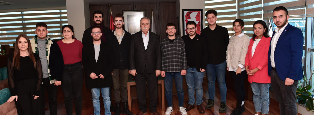 Başkan Gökhan Konuklarını Ağırladı