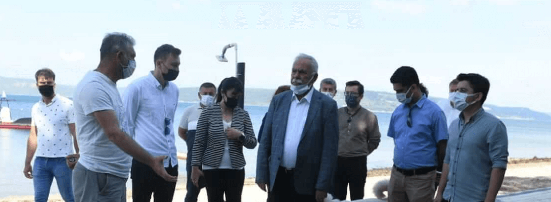 Başkan Gökhan Teknik İnceleme Gezisinde