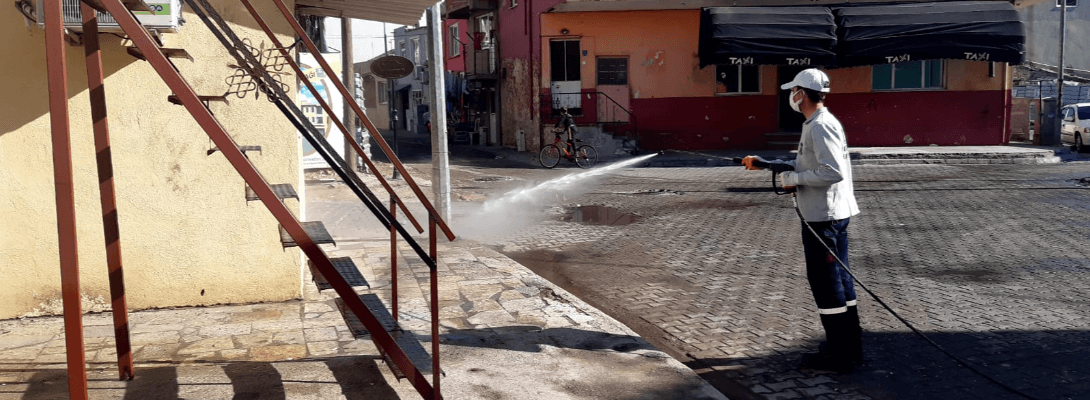 Dezenfeksiyon Çalışmaları Aralıksız Sürüyor