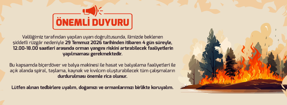Önemli Duyuru!
