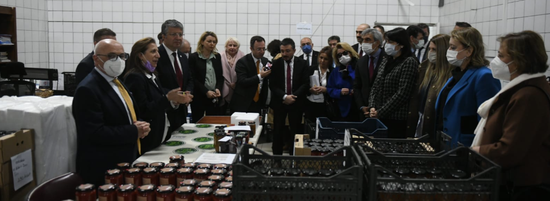 TBMM Komisyonundan Kadın Kooperatifine Ziyaret