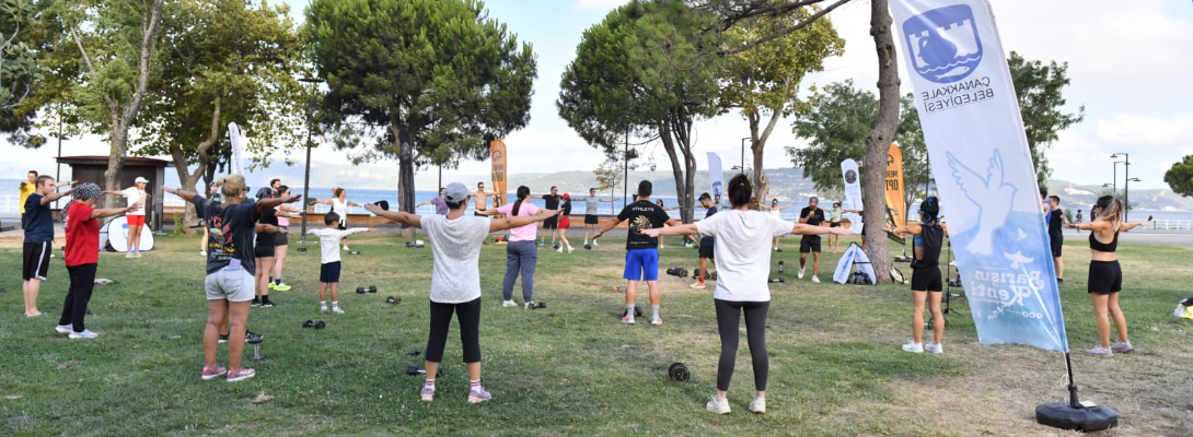 Barış Kafe'de Güne Sporla Başlangıç…
