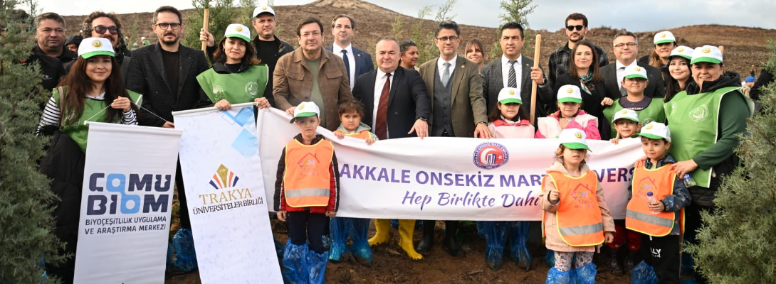 Fidanlar Toprakla Buluşturuldu