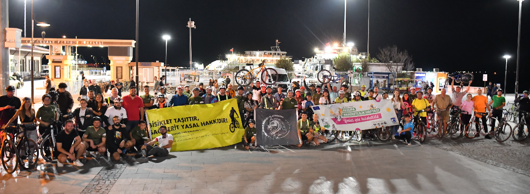 Bisiklet Turu Yoğun İlgi Gördü