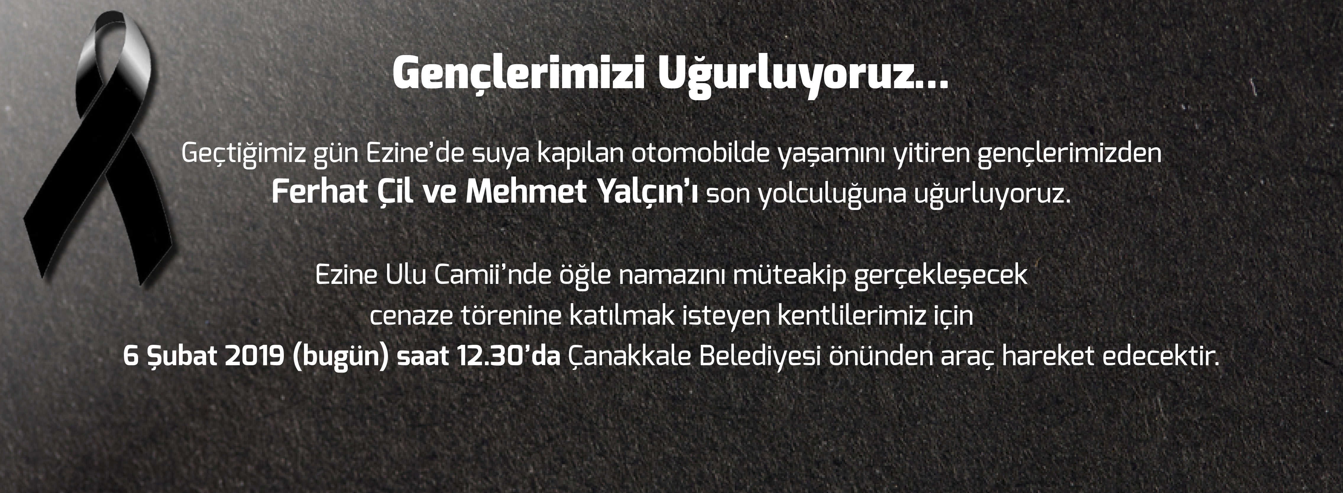 Gençlerimizi Uğurluyoruz...