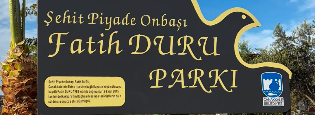 Şehitlerimizin İsimlerini Yaşatan Parkların Tabelaları Yenilendi