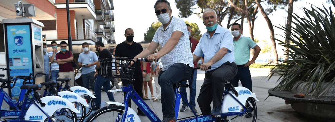 Tandem Bisikletler Hizmette…