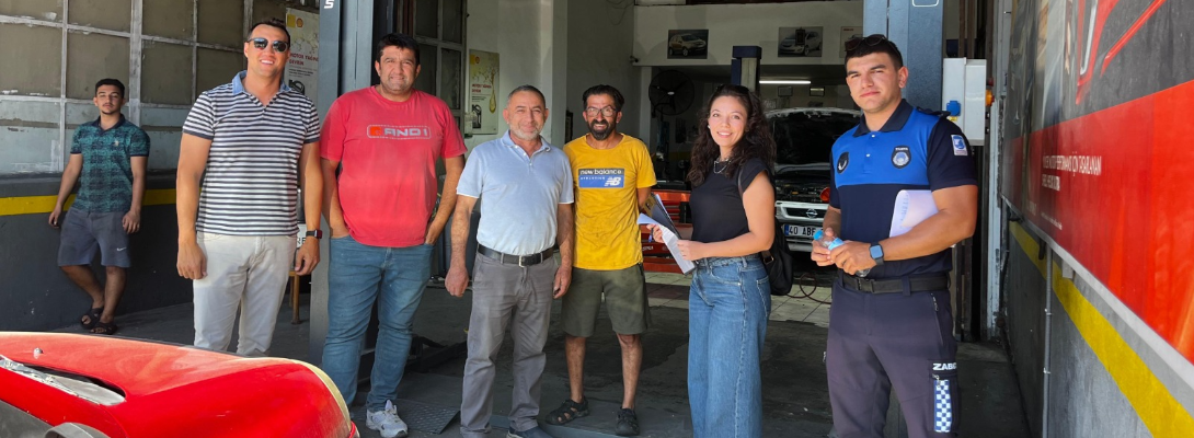 Küçük Sanayi Sitesinde Atık Yönetimine İlişkin Bilgilendirme Yapıldı