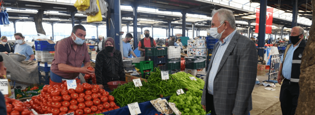 Pazar Yerinde Denetimler Sürüyor