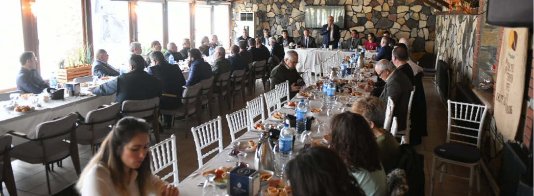 Başkan Gökhan Halk Otobüsçüleri İle Bir Araya Geldi