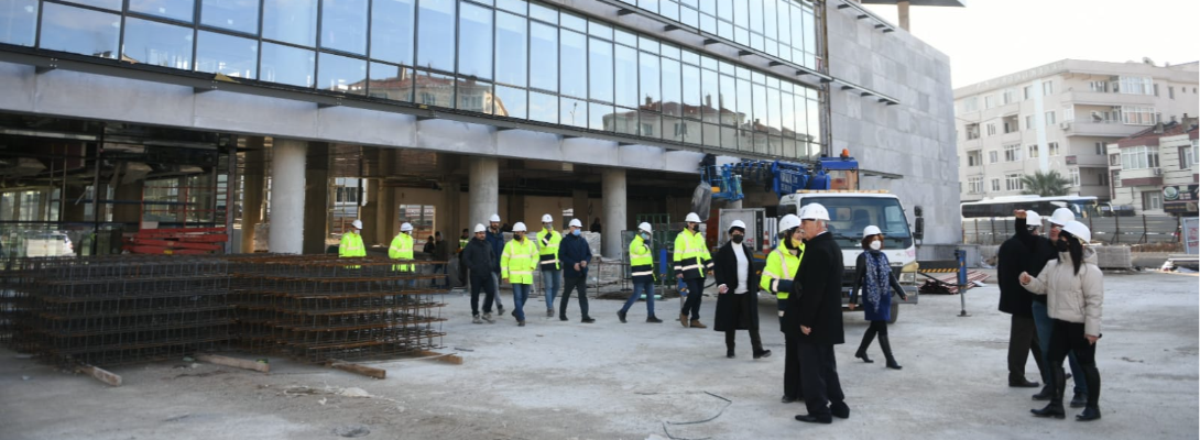 Başkan Gökhan Yeşil Yerel Yönetim Binasında İncelemelerde Bulundu