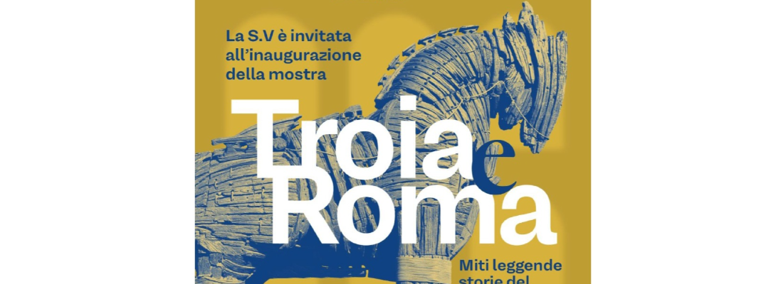 Başkan Erkek, Truva ve Roma Sergisinin Açılışı için Roma'da