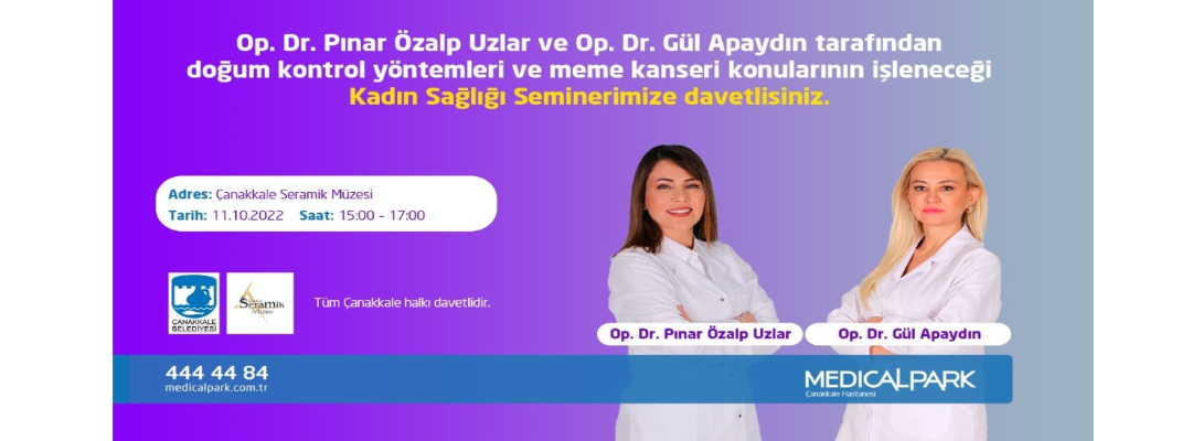 Seramik Müzesi'nde Kadın Sağlığı Semineri
