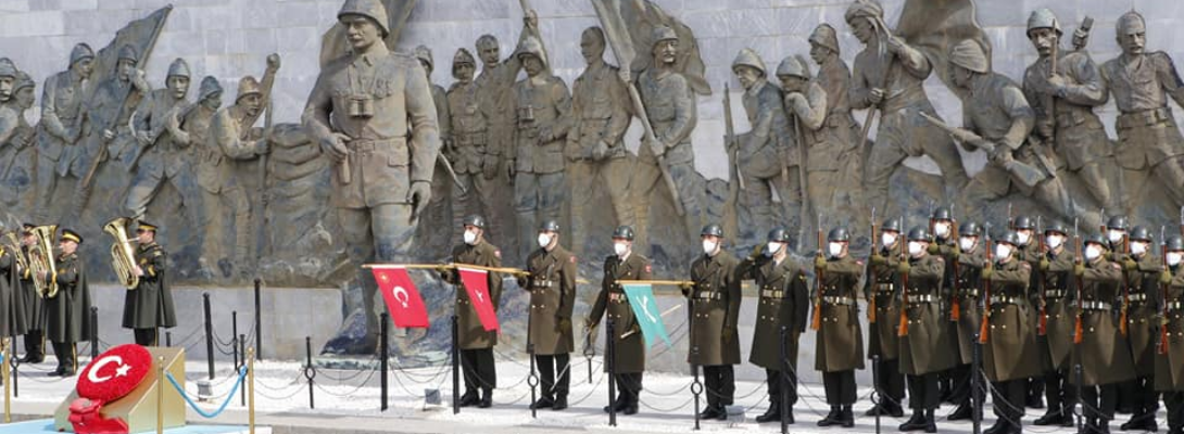 18 Mart Töreni Şehitler Abidesinde Gerçekleştirildi