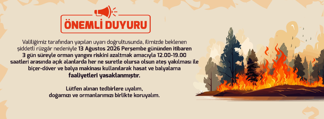 Önemli Duyuru