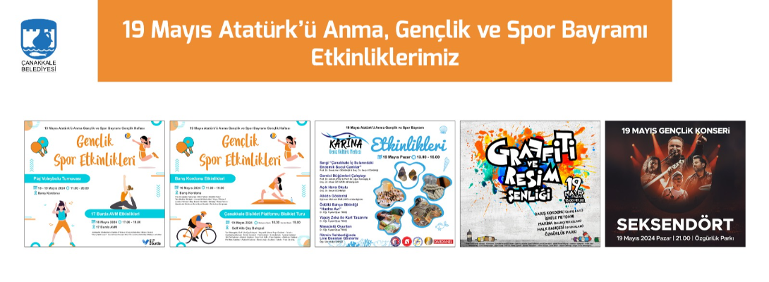 19 Mayıs Etkinliklerinde Buluşalım