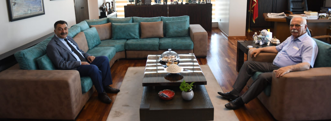 İl Defterdarı Adıgüzel'den Başkan Gökhan'a Ziyaret