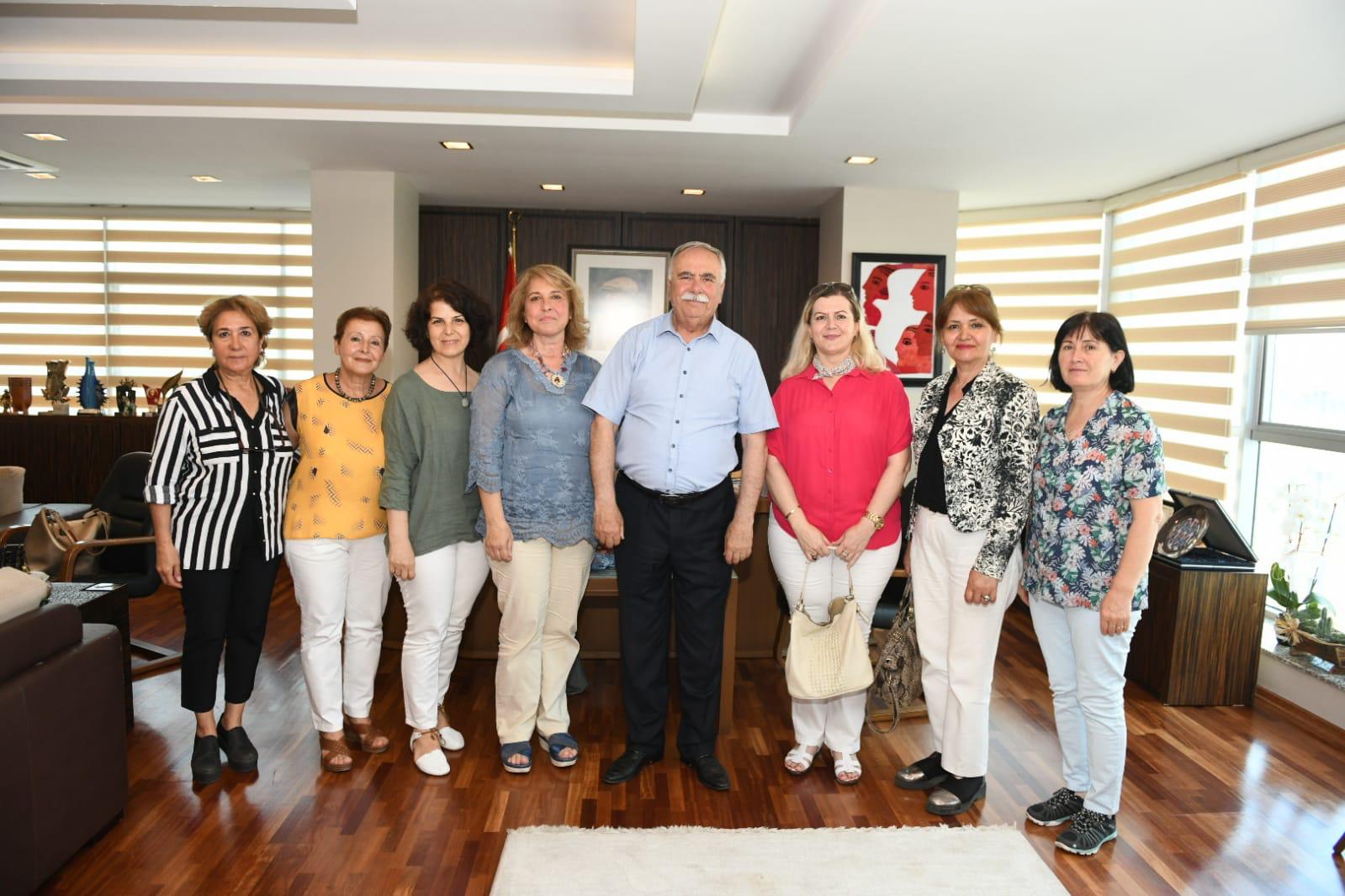 Başkan Gökhan Konuklarını Ağırladı