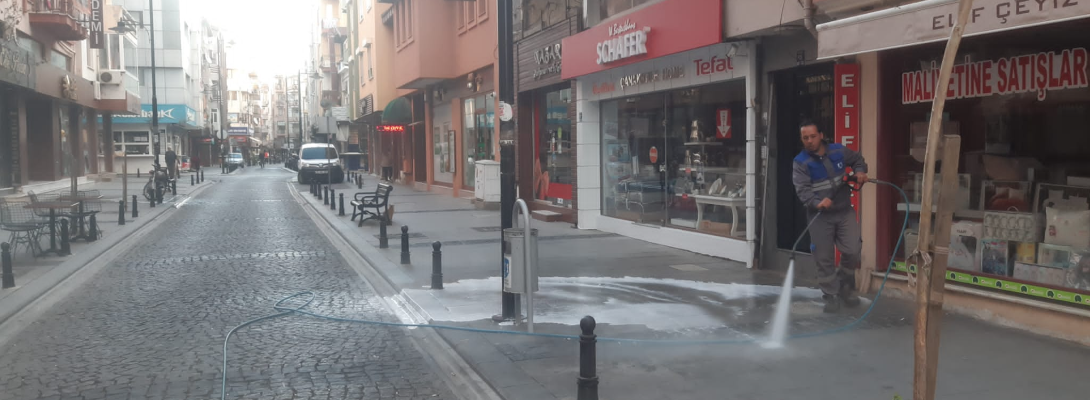 Temizlik Çalışmaları Hız Kesmiyor