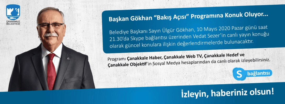Başkan Gökhan, “Bakış Açısı” Programına Konuk Oluyor