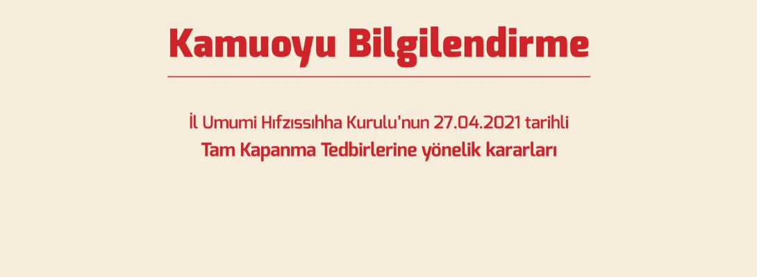 Kamuoyu Bilgilendirme