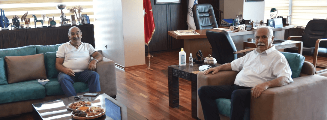 Başkan Gökhan Eski Çevre Bakanı Üçpınarlar'ı Ağırladı